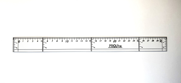 Линейка противоударная PROLine 30 см 606x758